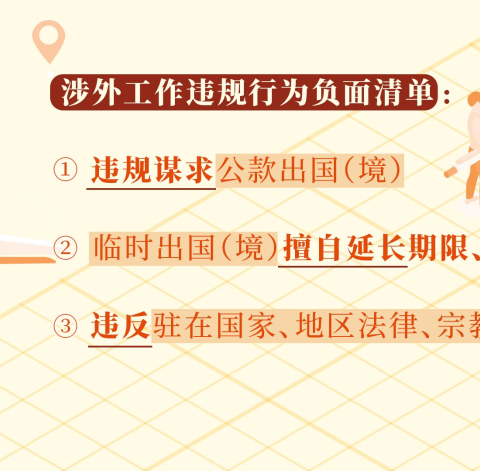 党纪学习教育·每日一课(61)丨涉外工作违规的情形和处分规定