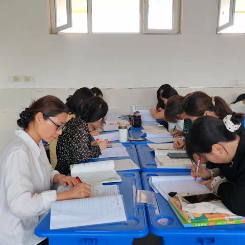 语文组集体备课活动纪实——广平县第四实验小学