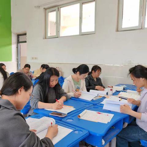 聚力教研，深耕语文——广平县第四实验小学语文组集体备课