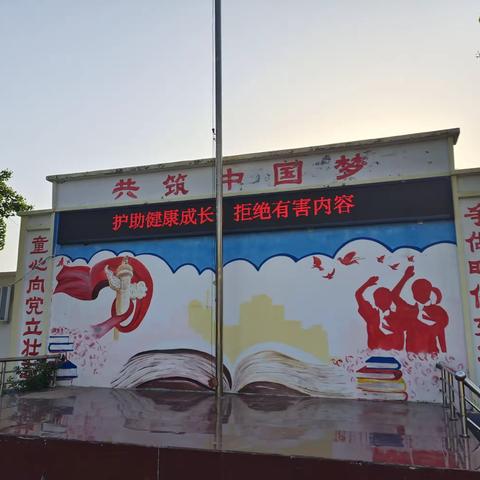 新郑市龙湖镇王口完全小学“绿书签行动”系列宣传活动