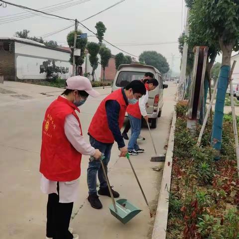 全民清扫街道，全面排查消防安全