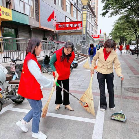 【开展爱国卫生运动   提高人民健康水平】二曲街道瑞光社区团支部开展“爱国卫生月”志愿服务活动