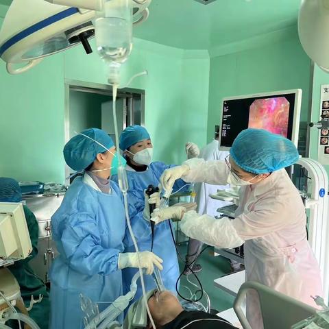 呼吸之“眼”、一探究“镜”——石嘴山市第一人民医院呼吸与危重症医学科2023年已完成支气管镜检查300例！