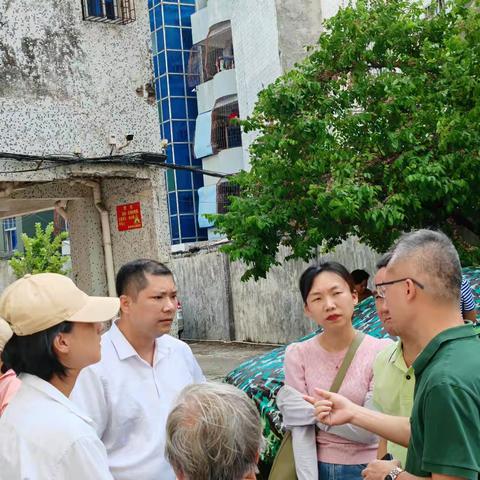 白龙街道全力以赴防范台风“摩羯”