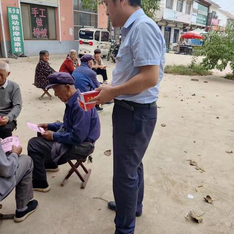 惠民农商银行陈集支行金融业校走进小李村