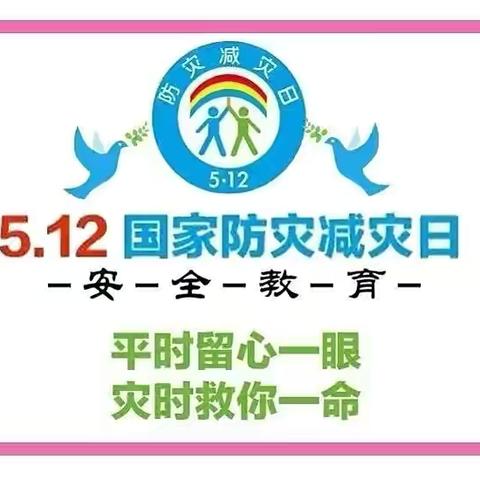 【接渡镇坑口小学】防灾减灾   平安常在