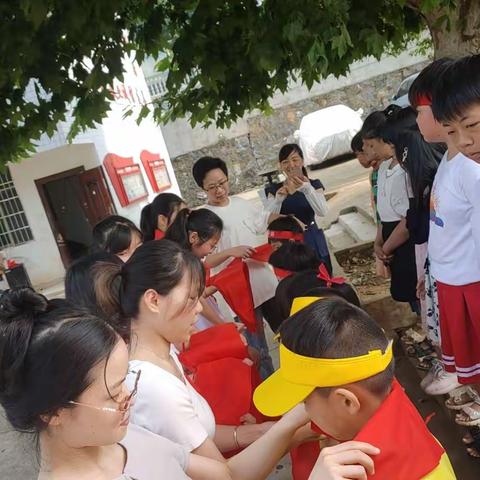 “助力旅发会 一起向未来”——三塘中心学校溪尾小学2023年少先队入队仪式暨“六一”文艺汇演活动