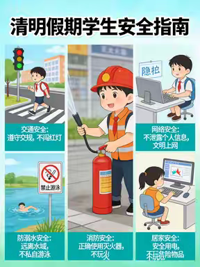 家校携手 平安清明 ——2026 年假期安全工作提示--香中
