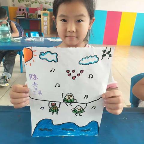 关爱学生幸福成长   协同育人篇——陈窑小学附属幼儿园绘画课