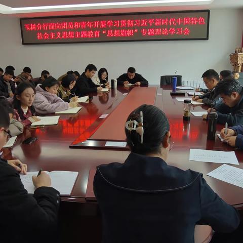 人民银行玉树州分行召开面向团员和青年开展学习贯彻习近平新时代中国特色社会主义思想主题教育专题理论学习会