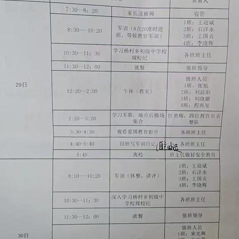 【党建引领】以军训之名，赴青春之约————杨村乡初级中学六年级学生军训纪实