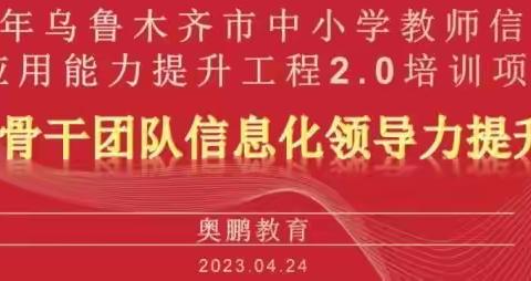 乌市第二十一小学信息技术能力提升工程2.0专题培训