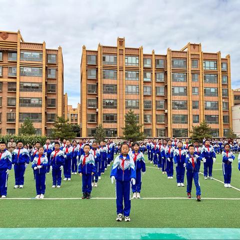 洪水镇乐民小学开展广播体操比赛活动