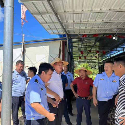 陈华强及张运红赴八所镇和四更镇开展巡林