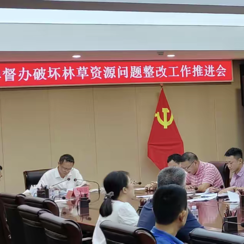 东方市召开落实国家挂牌督办破坏林草资源问题整改工作推进会