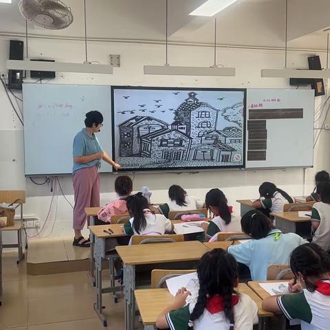 （第九周）三亚市实验小学七彩阳光课程——线艺之美