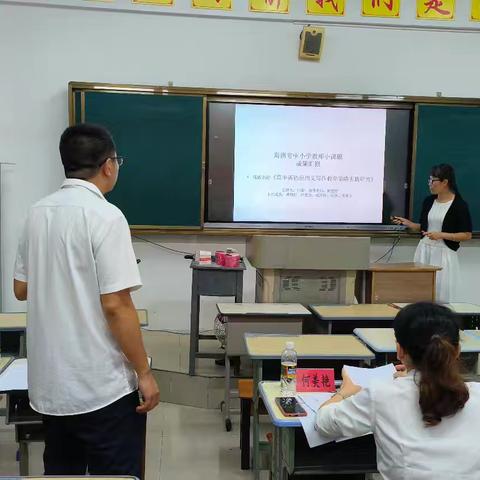 海南省中小学教师小课题成果汇报