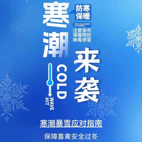 隰县畜牧兽医中心关于畜牧业应对寒潮暴雪天气技术指南