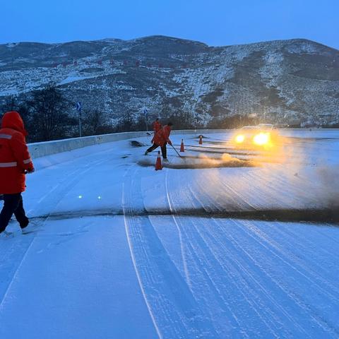 迎战风雪保畅通——临潭公路段全力做好春运保畅最后一公里