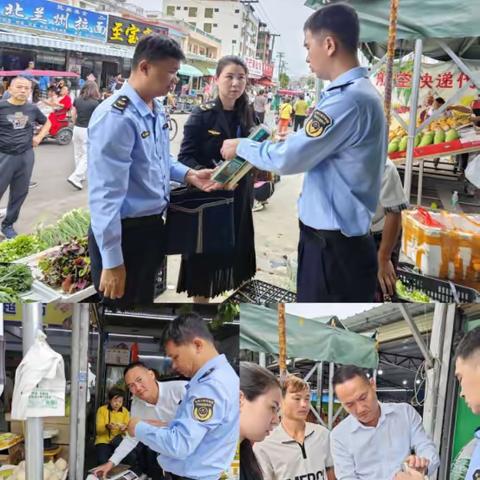 陵水县市场监管局开展海鲜及水果市场专项整治百日行动（第三期）