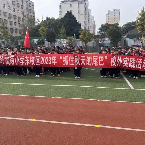 秋意渐愈浓，秋游正当时——平舆县外国语小学东校区“抓住秋天的尾巴”校外实践活动