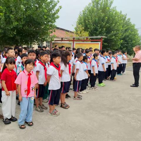 沙土镇蔡庄小学918活动纪实