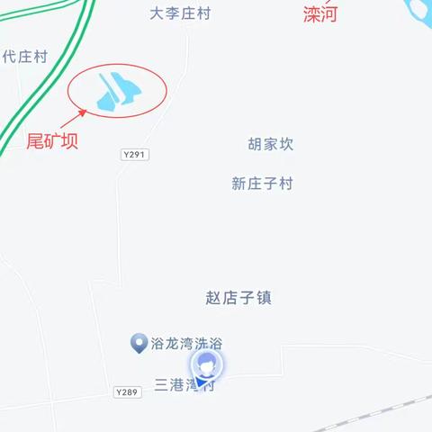 这些点位易发生危险—迁安市赵店子镇三港湾幼儿园防学生溺水危险水域点位图