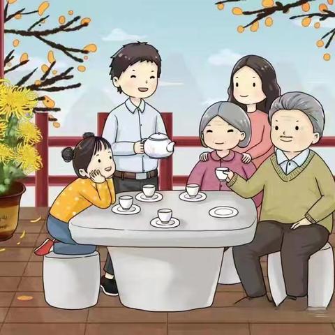 爱满重阳.孝润童心——理合务镇中心幼儿园重阳节主题活动