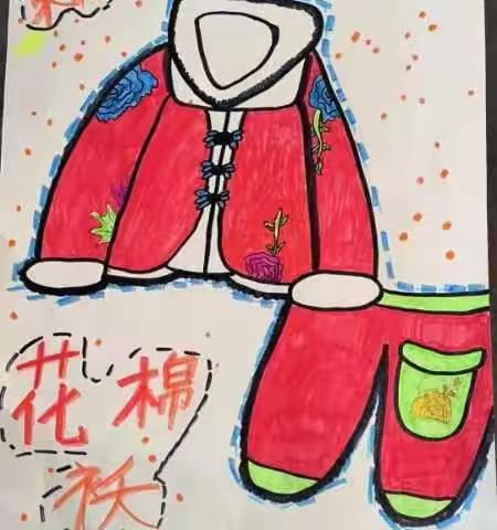 冬天里的温暖             邢口小学的小画家爱画画