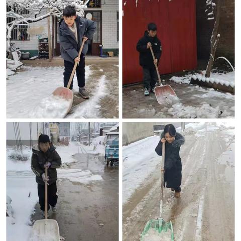 朱集一中——元旦启新岁，孝亲暖人心