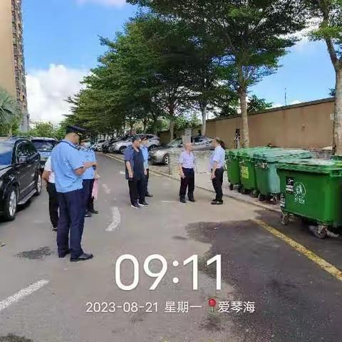 秀英区城市管理局组织开展垃圾分类“回头看”检查执法工作