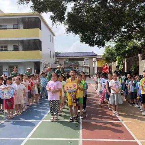 幼小衔接，我们在行动——马溪幼儿园参观小学活动。