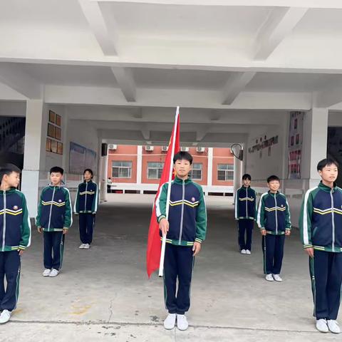 茴村镇正基文武超越小学 ‍第八周升旗仪式 ‍《杜绝校园欺凌，共建和谐校园》 ‍ ‍ ‍