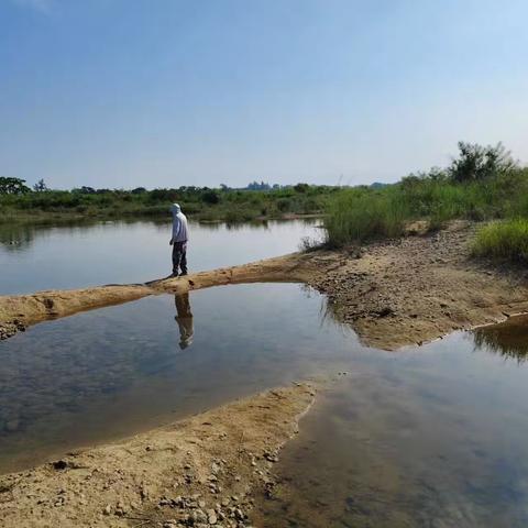 窑上村五一开展防溺水巡查工作