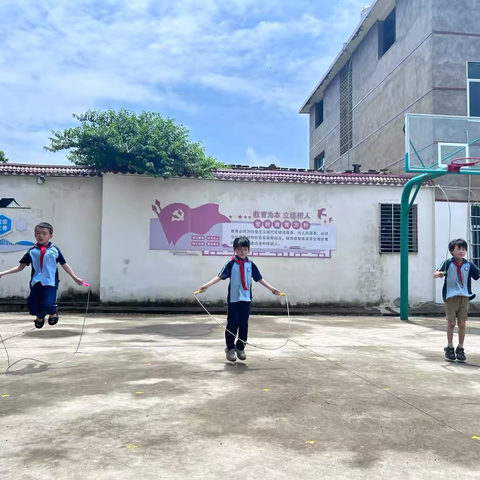 桐木镇雅溪小学趣味测试，“五育”花开，趣促成长。
