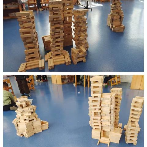 搭来搭“趣”——琉璃寺镇中心幼儿园中二班积木区持续观察记录