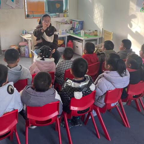 清平镇中心幼儿园商庄分园中班语言领域《香喷喷的轮子》