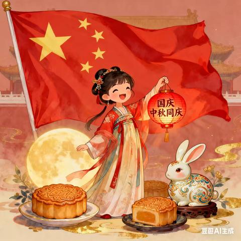 双节同庆，童心筑梦——清平镇中心幼儿园商庄分园国庆中秋主题活动