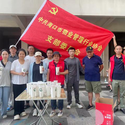 海口市物协党支部｜凝心聚力 助力灾后重建