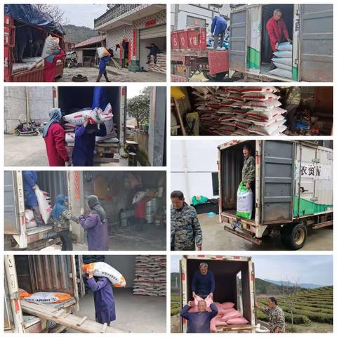 农药化肥运往田间地头 推进春耕备耕农资供应