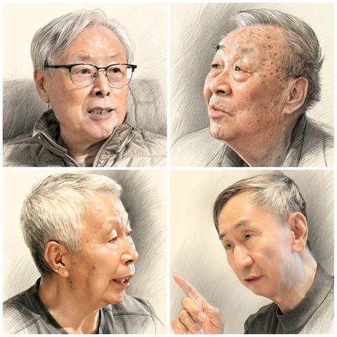 辽宁建行老同志 精品头像集3〖省行篇〗