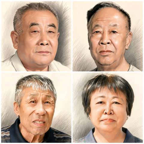 辽宁建行老同志 精品头像集2〖沈阳地区县行篇〗