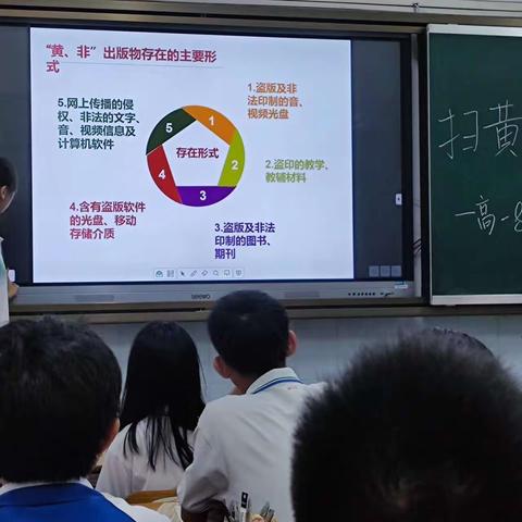 扫黄打非进校园活动