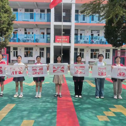 指尖传新风，纸韵绘文明——郏县第六实验中学移风易俗剪纸活动