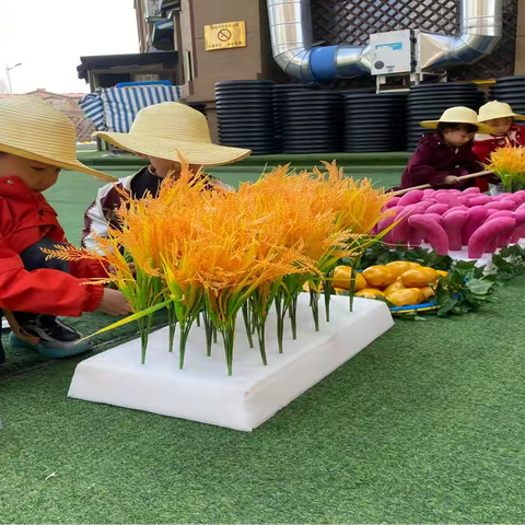 “五谷丰登•秋收冬藏”趣味亲子运动会邀请函——汪沟镇竹园幼儿园