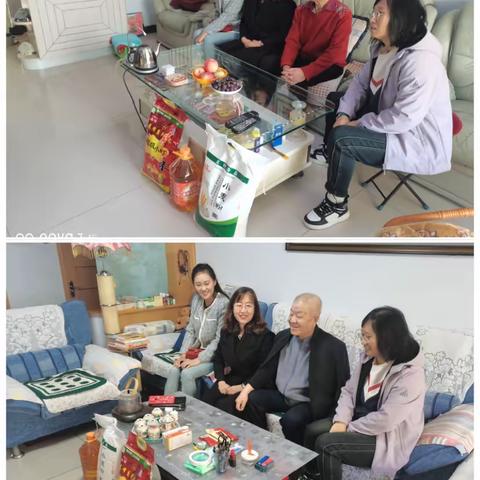 民建下花园区基层委员会开展重阳节慰问活动