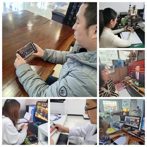 民建下花园区基层委员会组织会员收听收看全国“两会”