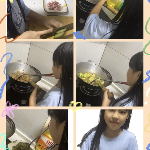 漓江路小学开展 巧手做美食 劳动享成长 主题劳动实践活动