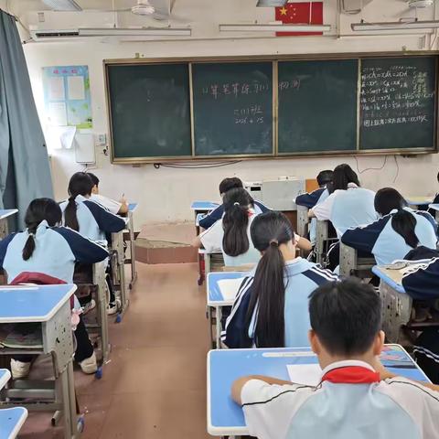 海口市秀英区美安小学数学口算笔算练习1初测