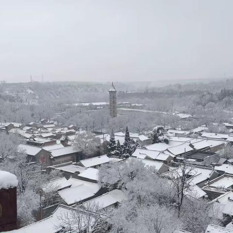 【党家村景区】携手清积雪